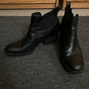 Cute black booties